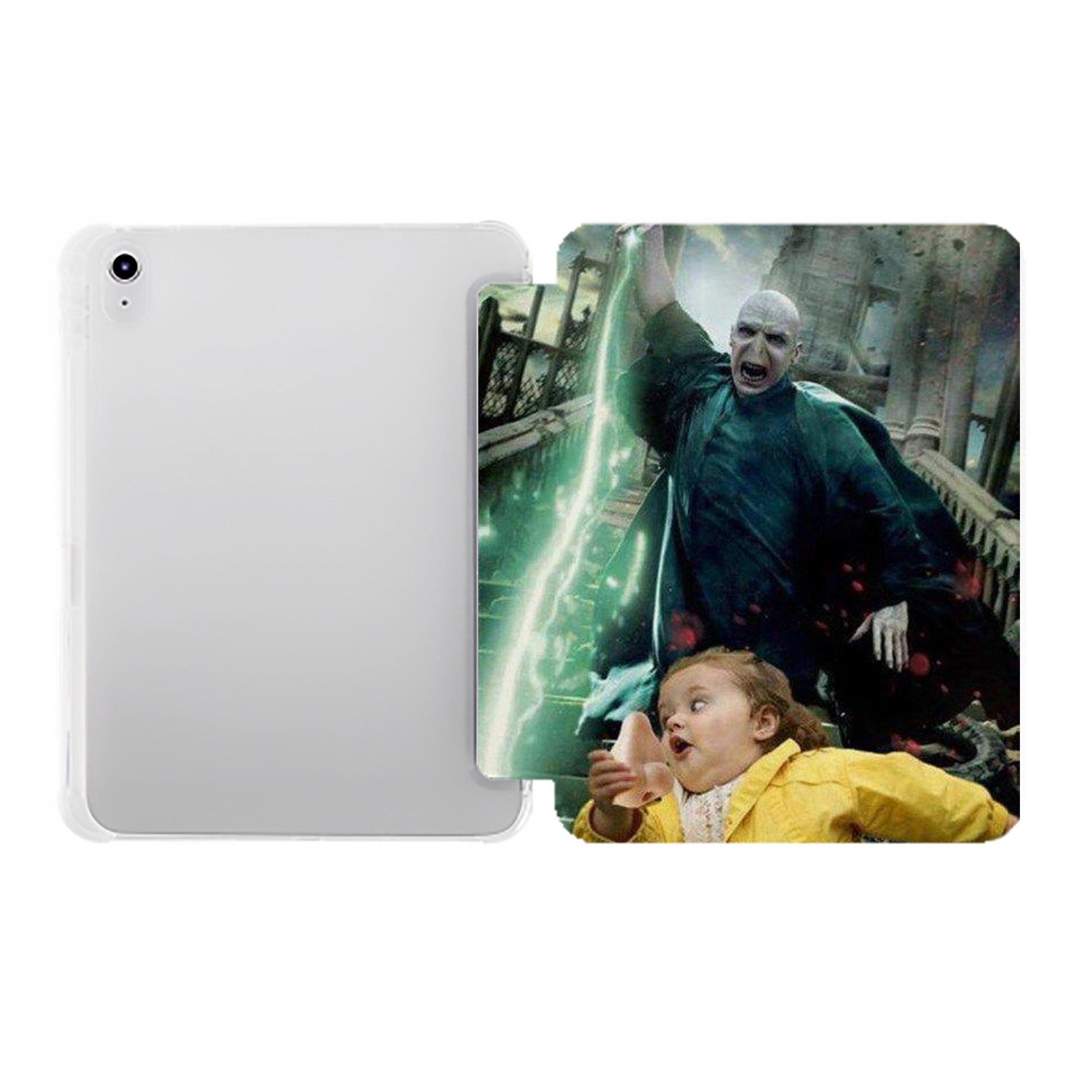 （画像用） Harry Potter ハリー・ポッターシリーズ IPad ケース ペン収納付き 三つ折りスタンド PUレザー×シリコン 対応機種9.5/10.5/10.9インチ